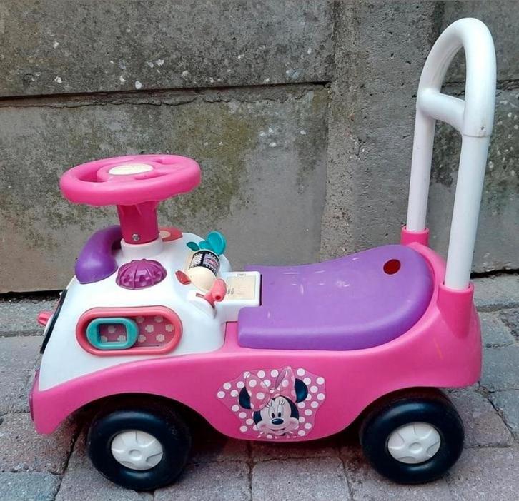 Minnie Mouse Loopauto  gebruikt, maar zéker nog goed, Kinderen en Baby's, Speelgoed | Buiten | Voertuigen en Loopfietsen, Zo goed als nieuw