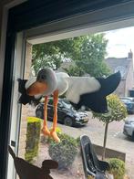 Geboorte ooievaar door raam te koop, Kinderen en Baby's, Ophalen, Zo goed als nieuw, Geboortebord