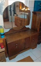Vintage art deco kaptafel in perfecte staat., Huis en Inrichting, Tafels | Kaptafels, Ophalen, Zo goed als nieuw, Hout, 100 tot 150 cm
