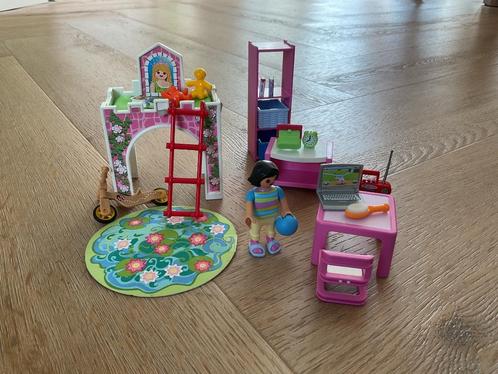 Playmobil Kinderslaapkamer – Lekker spelen, leren en slapen!, Kinderen en Baby's, Speelgoed | Playmobil, Gebruikt, Complete set