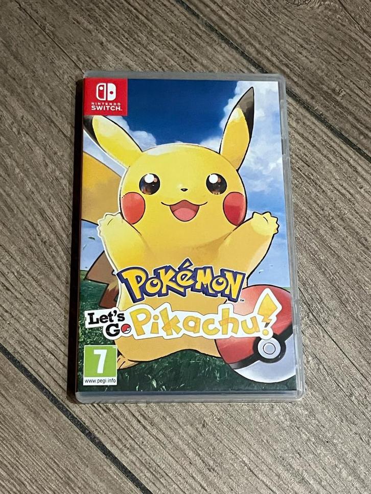 Pokémon: Let's Go, Pikachu! - Nintendo Switch, Spelcomputers en Games, Games | Nintendo Switch, Zo goed als nieuw, Avontuur en Actie