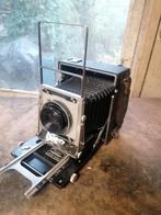 Graflex Crown Graphic 4x5 met 135mm lens, Ophalen of Verzenden, Gebruikt, Spiegelreflex, Overige Merken