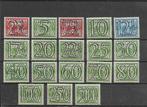 Nederland 1940, NVPH 356 t/m 373, Postfris., Verzenden, T/m 1940, Postfris