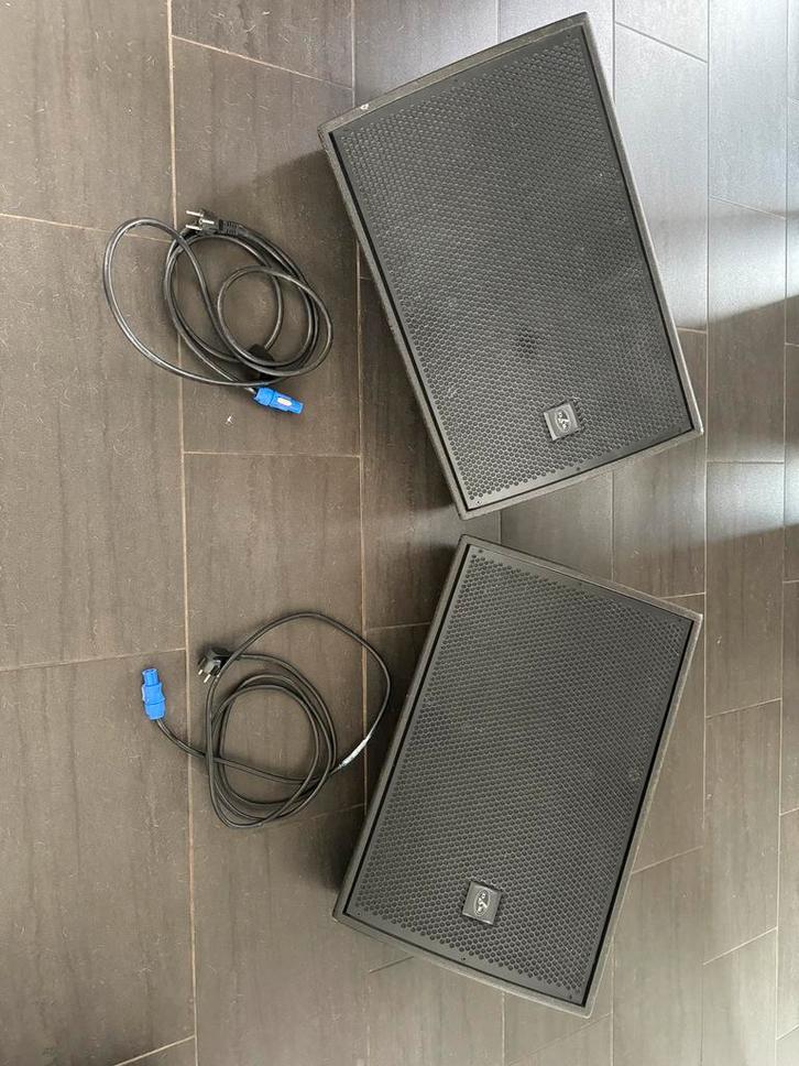 Das action M12A monitor box 2 stuks, Audio, Tv en Foto, Luidsprekers, Gebruikt, Overige typen, 120 watt of meer, Overige merken