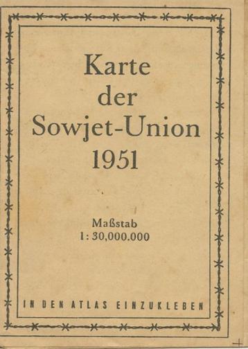 Propagandakaart Koude Oorlog beschikbaar voor biedingen