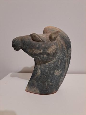 paardenhoofd met zegel, jade, china, chinees beschikbaar voor biedingen