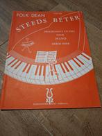 Steeds Beter - Folk Dean - Piano Derde Boek, Muziek en Instrumenten, Bladmuziek, Ophalen of Verzenden