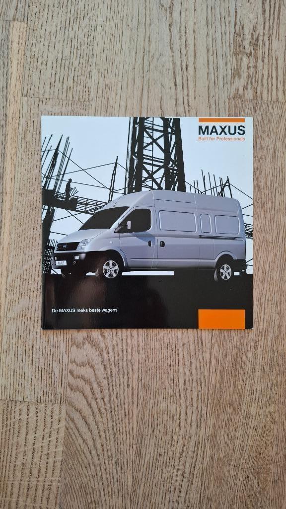 LDV Maxus, brochure 2008, Boeken, Auto's | Folders en Tijdschriften, Gelezen, Overige merken, Ophalen of Verzenden