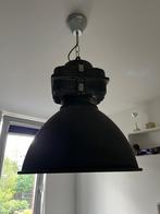 Industriële mat grijze Hanglamp, Ophalen of Verzenden, Gebruikt, Metaal, 50 tot 75 cm