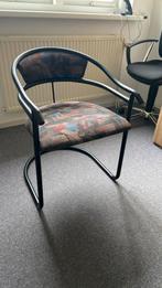 3eetkamerstoelen, Huis en Inrichting, Stoelen, Gebruikt, Drie, Ophalen of Verzenden, Metaal