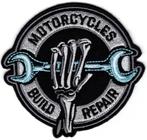 Motorcycles Build Repair stoffen opstrijk patch embleem, Motoren, Accessoires | Stickers