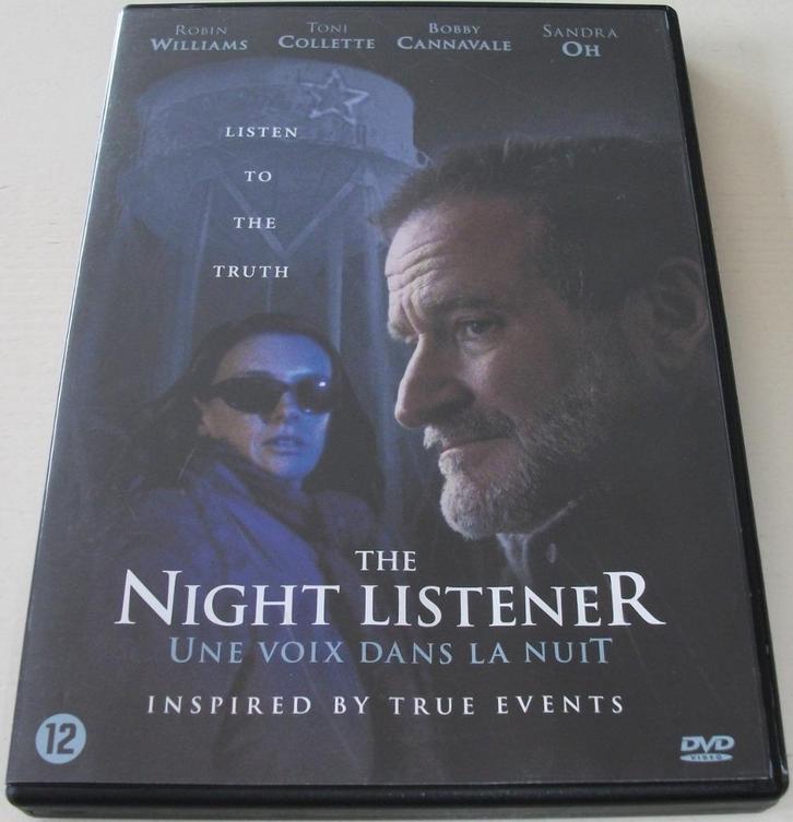 Dvd *** NIGHT LISTENER ***, Cd's en Dvd's, Dvd's | Thrillers en Misdaad, Zo goed als nieuw, Overige genres, Vanaf 12 jaar, Ophalen of Verzenden
