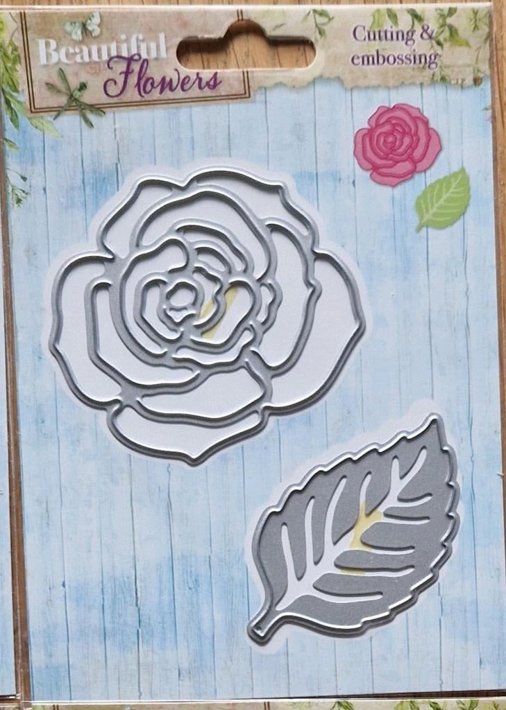Beautiful Flowers Cutting & Embossing
Stencil BF05, Hobby en Vrije tijd, Kaarten | Zelf maken, Nieuw, Pons of Mal, Overige thema's