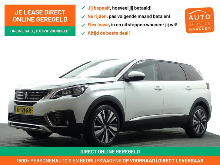 Peugeot 5008 1.2 PureTech GT Line Aut- 7 Pers, CarPlay, Sfee, Auto's, Peugeot, Bedrijf, Te koop, 360° camera, ABS, Achteruitrijcamera