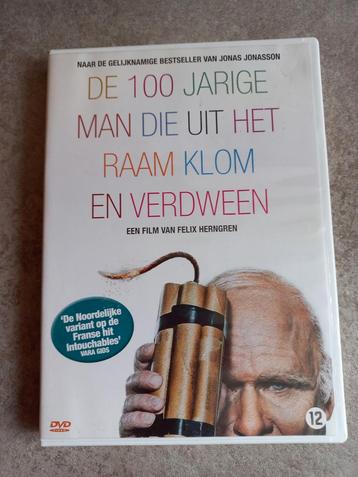 Dvd de 100 jarige die uit het raam klom en verdween  beschikbaar voor biedingen