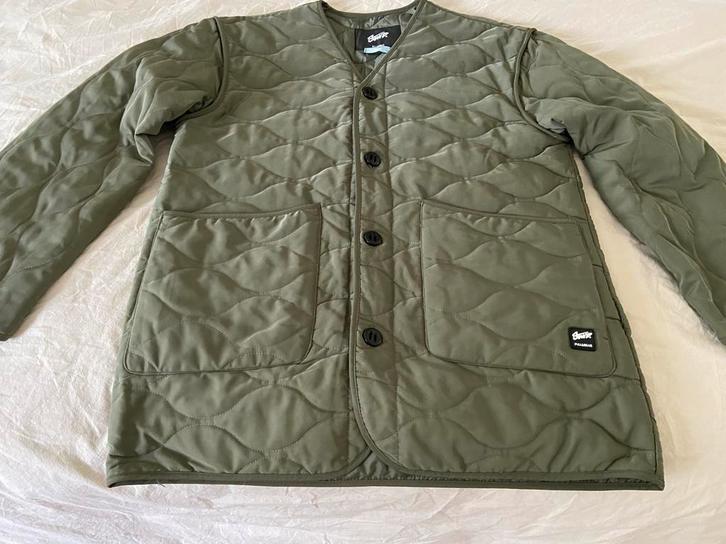 Quilted jas liner jacket - maat M - zeer goed, Kleding | Heren, Jassen | Winter, Zo goed als nieuw, Maat 48/50 (M), Groen, Ophalen of Verzenden