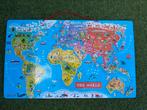 Magneetbord Wereldkaart puzzel Janod, Ophalen