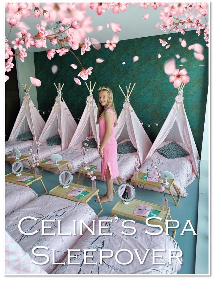 Spa tipi slaapfeest kinderverjaardag meisje, Hobby en Vrije tijd, Feestartikelen | Verhuur, Zo goed als nieuw, Verjaardag, Ophalen