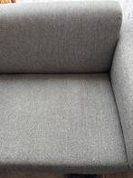 Grijze bank gratis ophalen, Huis en Inrichting, Banken | Bankstellen, Ophalen, Gebruikt, Tweepersoons, 75 tot 100 cm