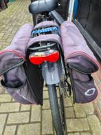 Willex dubbele fietstas met regenhoes, Ophalen of Verzenden, Gebruikt