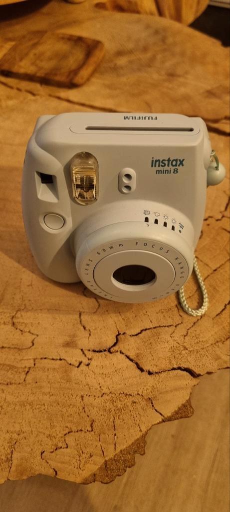 Instax Mini 8 Camera blauw, Audio, Tv en Foto, Fotocamera's Digitaal, Gebruikt, Compact, Fuji, Geen optische zoom, Ophalen