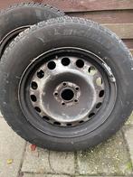 Winterbanden set 215/60 R16 incl. stalen velgen., Ophalen, 16 inch, Banden en Velgen, Winterbanden