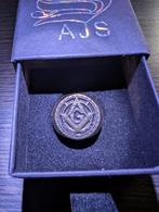 33ste Graad Vrijmetselaar Ring, Overige materialen, 19 tot 20, Nieuw, Ophalen of Verzenden