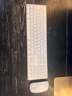 Apple Magic Mouse + Magic Keyboard Numeriek, Computers en Software, Toetsenborden, Ophalen, Numeriek, Zo goed als nieuw