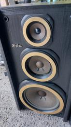 Duitse 140 watt speakers en vintage audio, Gebruikt, 120 watt of meer, Front, Rear of Stereo speakers, Ophalen