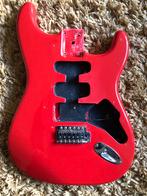 Stratocaster body Fiesta Red (Squier), Muziek en Instrumenten, Instrumenten | Onderdelen, Elektrische gitaar, Ophalen of Verzenden