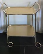 Retro vintage Woodmet cocktail trolley made in England, Ophalen of Verzenden, Gebruikt, 25 tot 50 cm, Rechthoekig