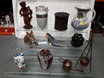 11 VINTAGE VOORWERPEN I.Z.G.ST ( per st te koop ) voor 5 E  beschikbaar voor biedingen
