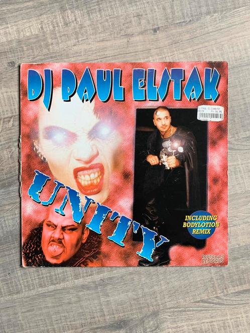 DJ Paul Elstak - Unity, Cd's en Dvd's, Vinyl | Dance en House, Gebruikt, Dance Populair, 12 inch, Ophalen of Verzenden