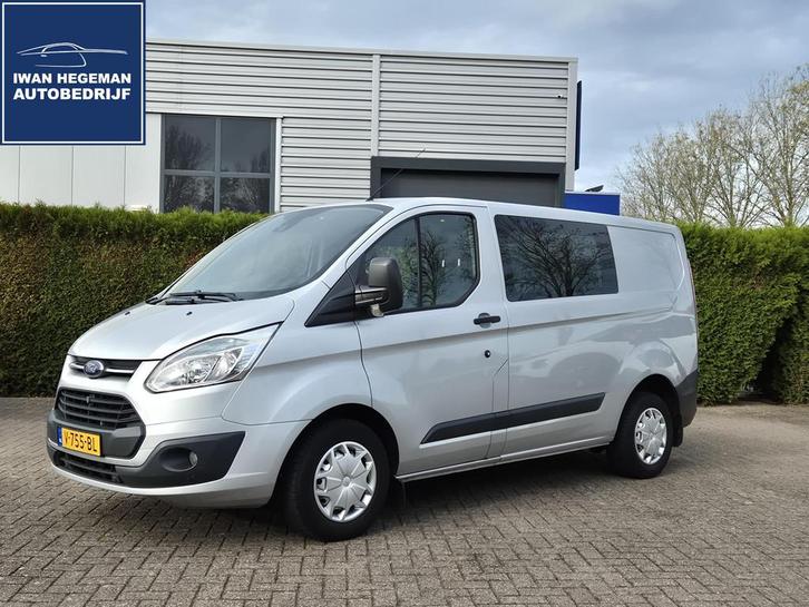 Ford Transit Custom 270 2.2 TDCI L1H1 Trend Dubbele Cabine |, Auto's, Bestelauto's, Bedrijf, Te koop, ABS, Achteruitrijcamera