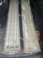 Prachtige vintage industriële tl verlichting, Ophalen