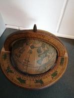 ORIGINELE OUDE ITALIAANSE TAFEL GLOBE WERELDBOL 20X20 CM., Gebruikt, Ophalen of Verzenden, Interactief, X