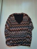 Zwart NED V hals blouse maat XL, Kleding | Dames, Zwart, Maat 46/48 (XL) of groter, Ophalen of Verzenden, Zo goed als nieuw
