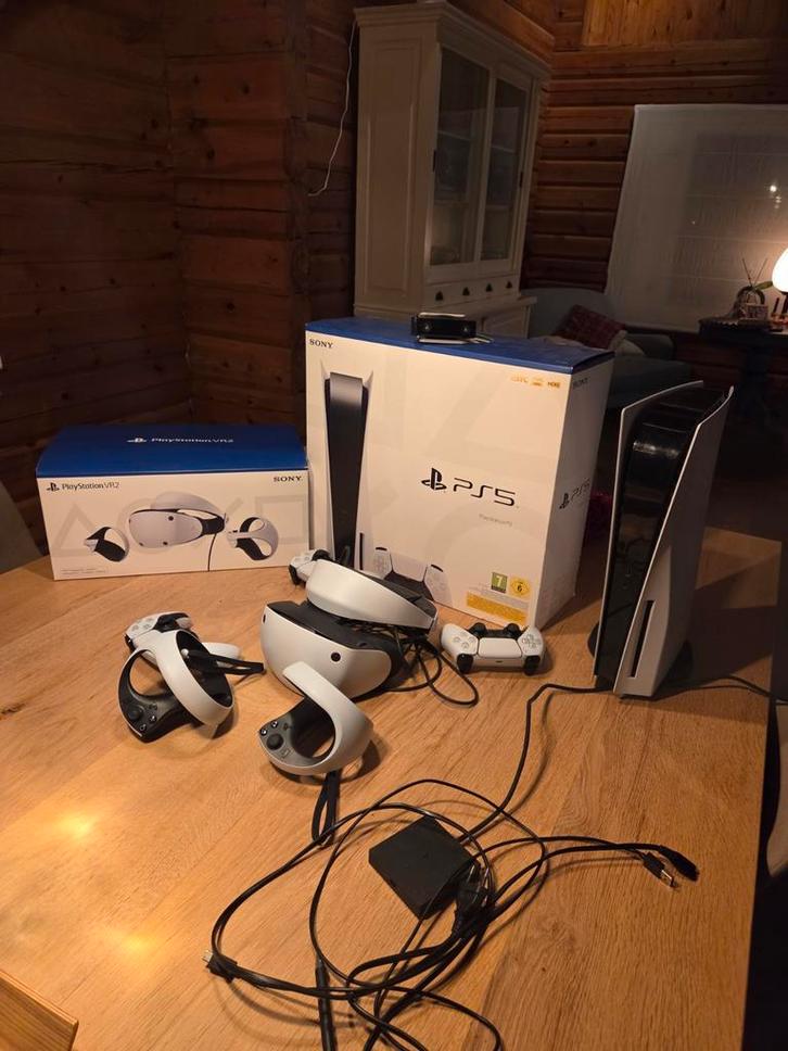 PlayStation 5 + PSVR 2 + Camera + 3 Controllers, Spelcomputers en Games, Spelcomputers | Sony PlayStation 5, Ophalen