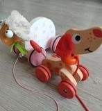 Trekhondje merk Hape en lammetje schaapje, Ophalen of Verzenden, Gebruikt