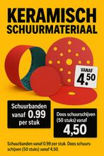 Schuurmateriaal; Schuurschijven & Schuurbanden, Verzenden, Nieuw