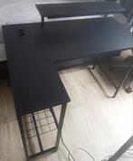 Nieuw zwarte L-vorm gamebureau (nog in doos), Ophalen, Nieuw, Bureau