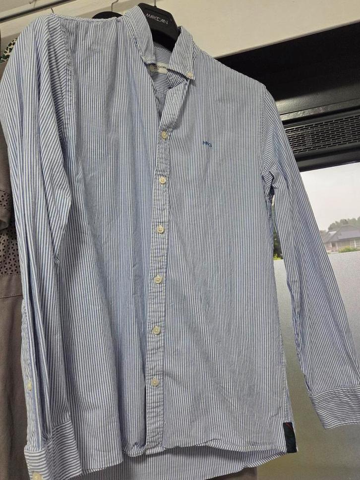 overhemd van McGregor van S, Kleding | Heren, Overhemden, Gedragen, Halswijdte 38 (S) of kleiner, Blauw, Ophalen of Verzenden