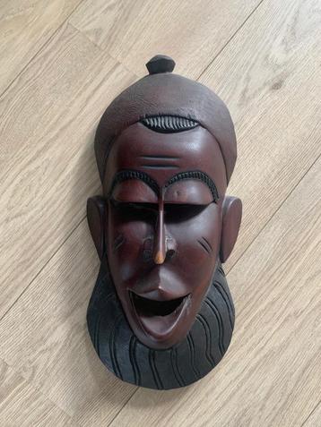 Houten masker Gambia