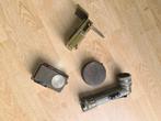 MILITAIRE SPULLEN 3x ZAKLAMP +  SCHOENSMEERDOOSJE, Ophalen of Verzenden, Gebruikt