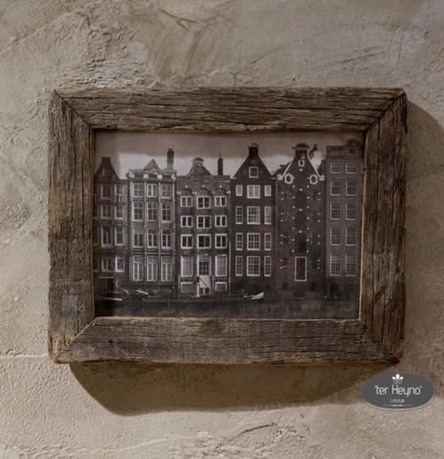 Oud houten truckwood fotolijst M foto stoer sober landelijk, Huis en Inrichting, Woonaccessoires | Overige, Nieuw, Verzenden