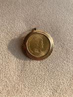 Gouden 10 gulden in gouden hanger, Ophalen, Koningin Wilhelmina, 10 gulden, Goud
