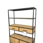 Actie! Wandkast Luna | 115 | Eiken | Van €1149, Ophalen, ., Met klep(pen), Nieuw