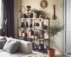 IKEA FJÄLLBO Shelving Unit – Black (100x136 cm), Huis en Inrichting, Ophalen, Zo goed als nieuw