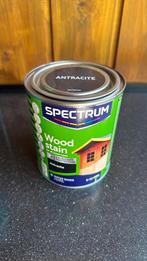 Spectrum beits Antracite (Action), Doe-het-zelf en Verbouw, Verf, Beits en Lak, Ophalen, Overige kleuren, Beits, Zo goed als nieuw