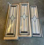 Glas in Lood/ glaspanelen (3 stuks nieuw), Doe-het-zelf en Verbouw, Glas en Ramen, Ophalen, Minder dan 80 cm, Glas in lood, Nieuw